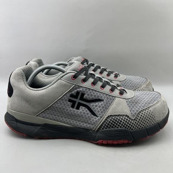 KURU Quantum Shoes Mens Size 13 Wide Gray Black Orthopedic Walking Low Sneakers - Picture 1 of 8